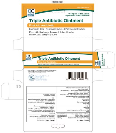 Triple Antibiotic Ointment .5oz. (Qc Triple Antibiotic 05oz@3x 50)